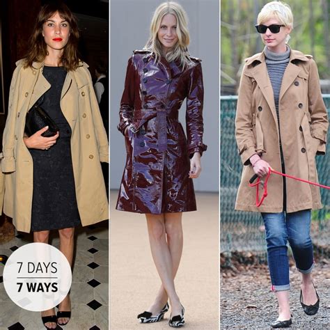 trench coat celebrities